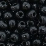 Бисер Astra&Craft 6/0 (4.1 мм), 150 г (10х15 г), цв. 49 черный/непрозрачный