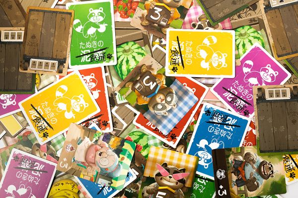 Игра настольная Тануки. Охота на фрукты, Эврикус BG-11069