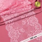Кружево бельевое эластичное 180 мм / 3 метра, TBY.L838, цв.134 нежно-розовый, Kruzhevo