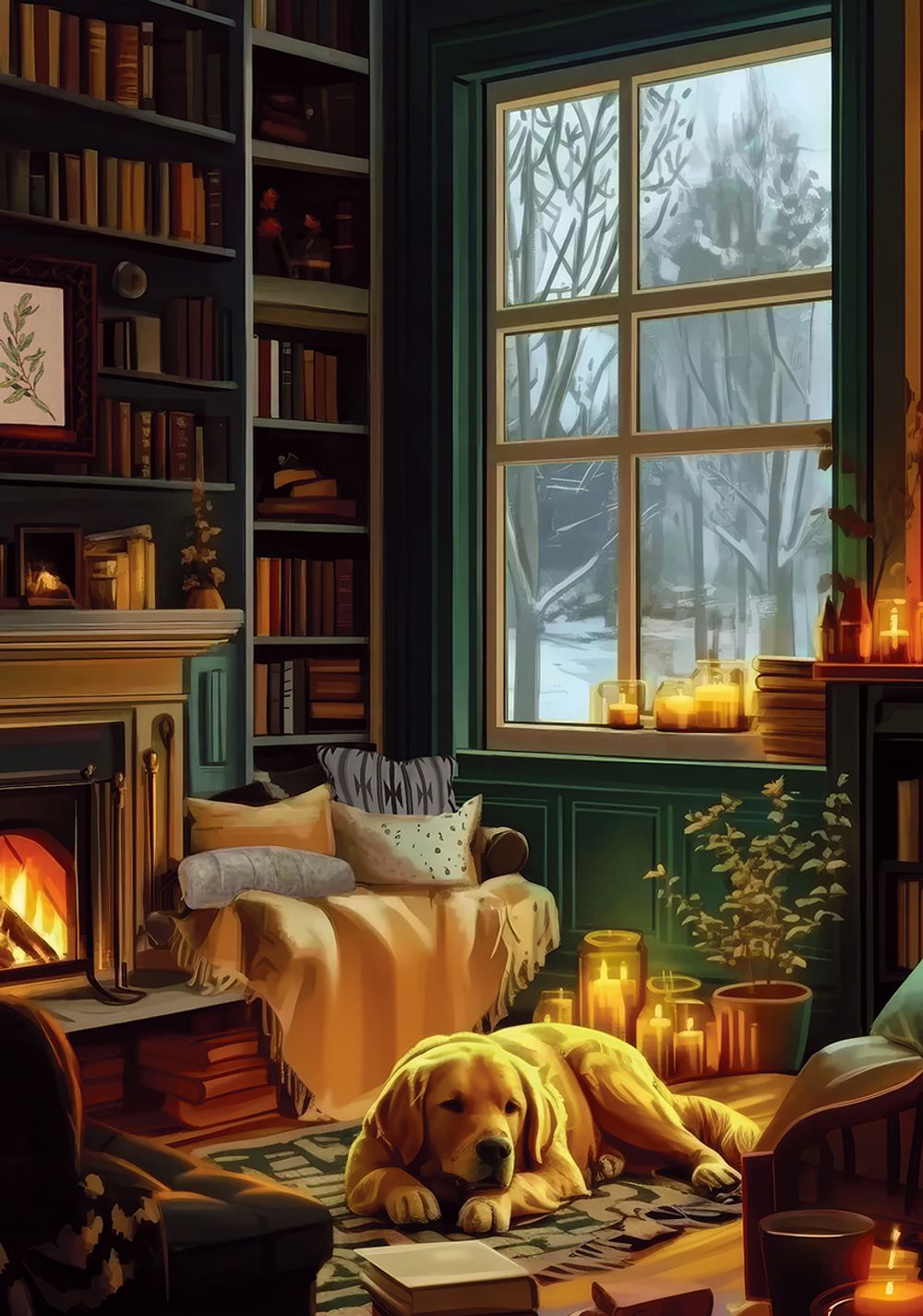 Пазл 1000 элементов, PZL-1000/68 Уютный уголок, Фрея