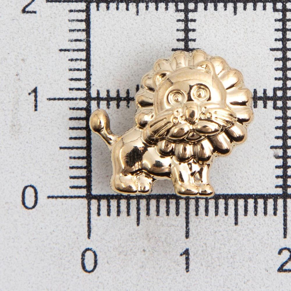 Пуговицы детские Лев (57976) 18мм (G), 72 шт