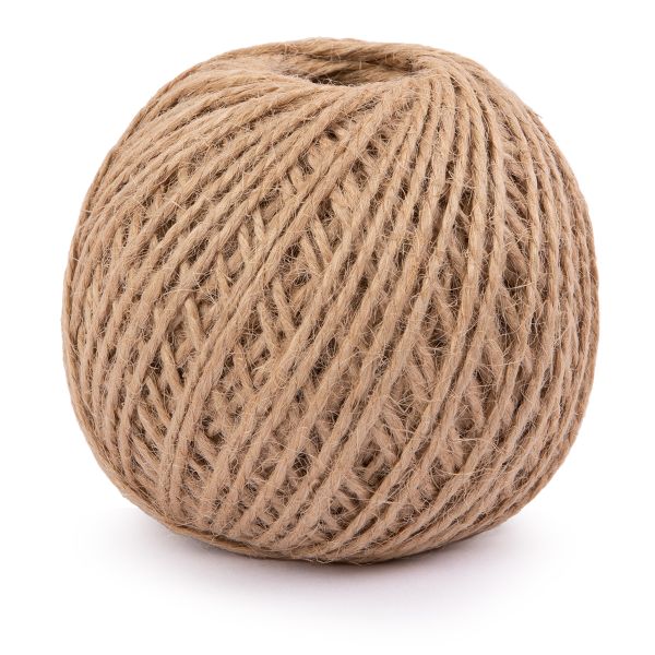 Шпагат джутовый ⌀1.1 мм, 100 м, 100% джут, суровый, Gamma ШД6