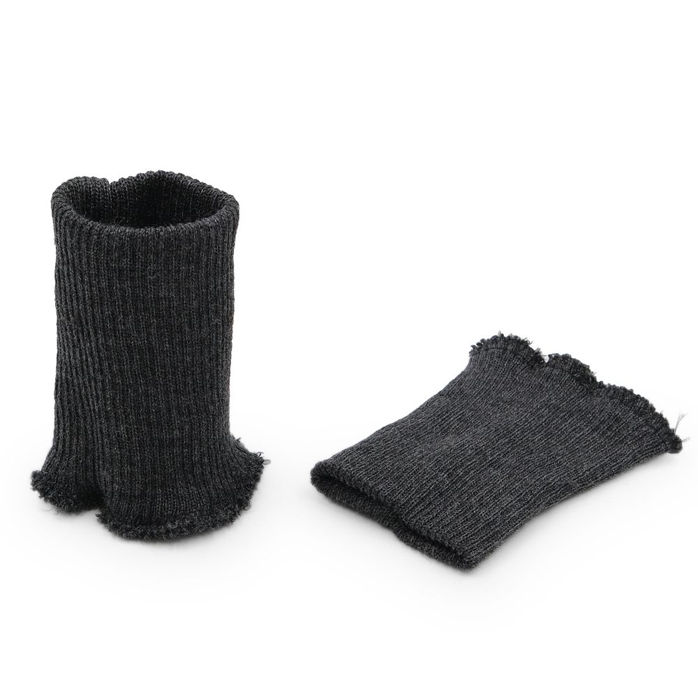 Подвяз (довяз) трикотажный с манжетами (комплект): подвяз 10.0х40.5 см, 2 манжета 7х10 см, тонкие, 373/м антрацит