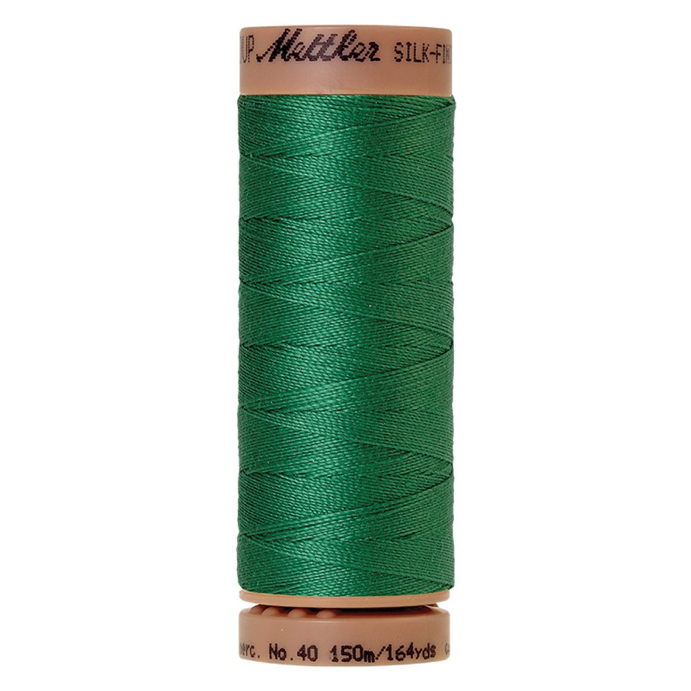Нитки хлопковые отделочные Mettler Silk-Finish Cotton 40, 150 м, 0224, 5 катушек
