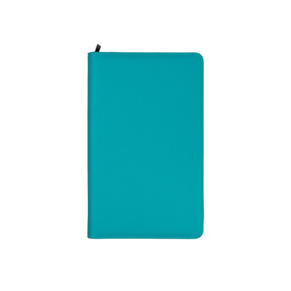 Органайзер для спиц и крючков кожзаменитель 34х21х3 см, 01 бирюза, Gamma OGN-03