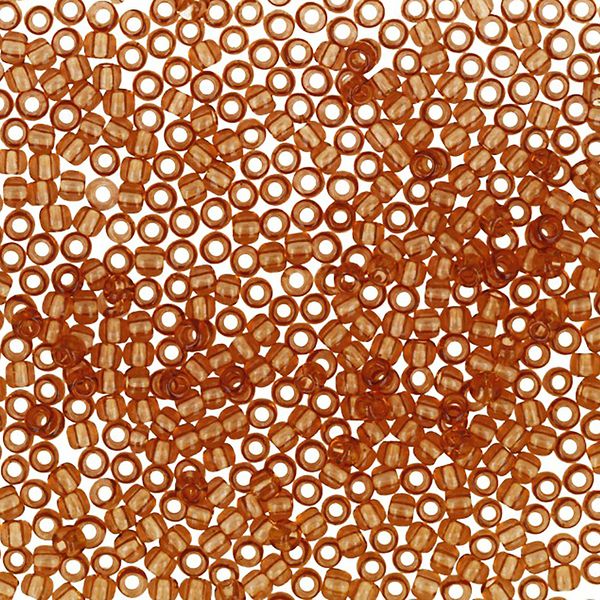 Бисер Toho 11/0 круглый (2.2 мм), 25 г (5х5 г), 0002С янтарный