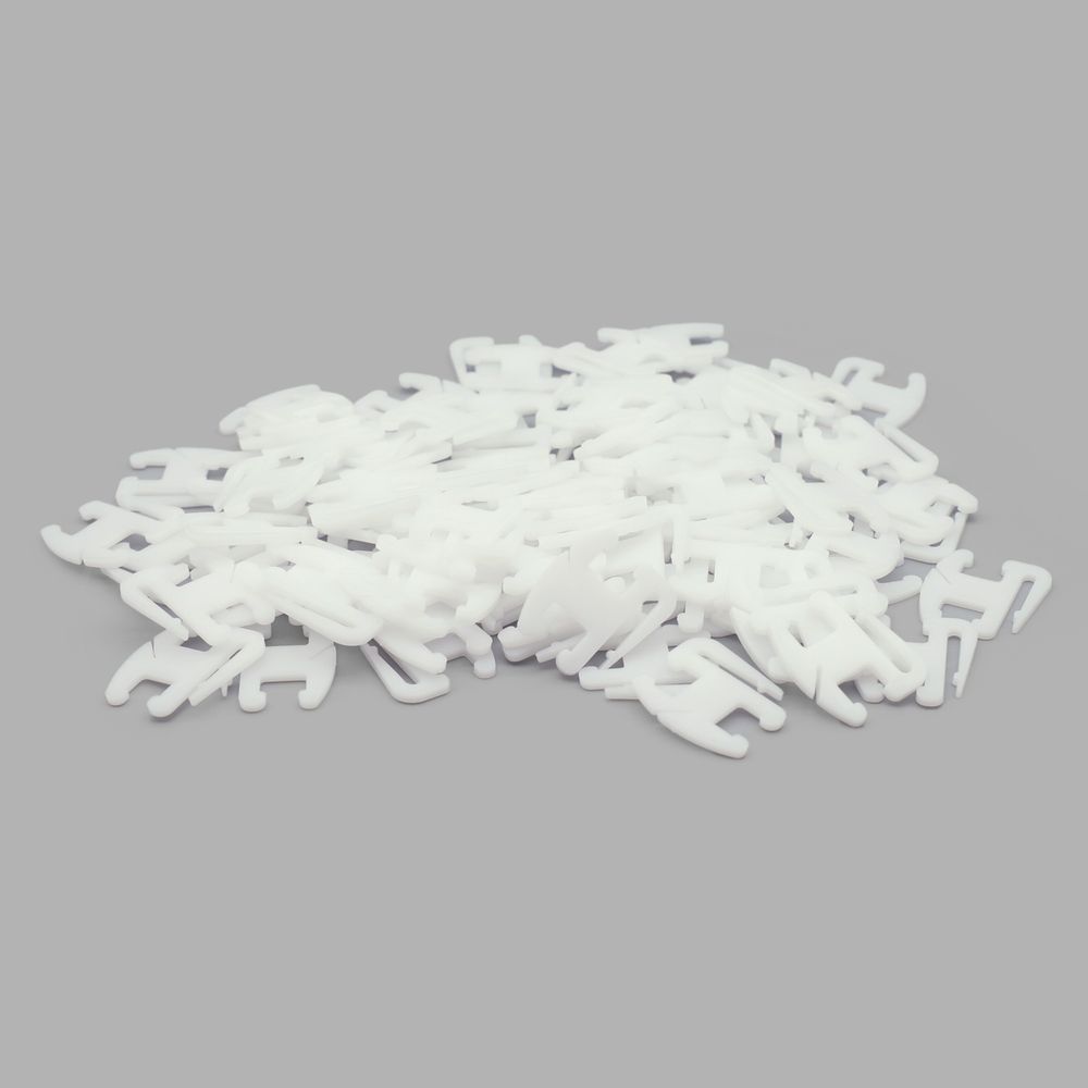 Фиксатор для шторного шнура пластик 27х31 мм, 06-068, 100 шт