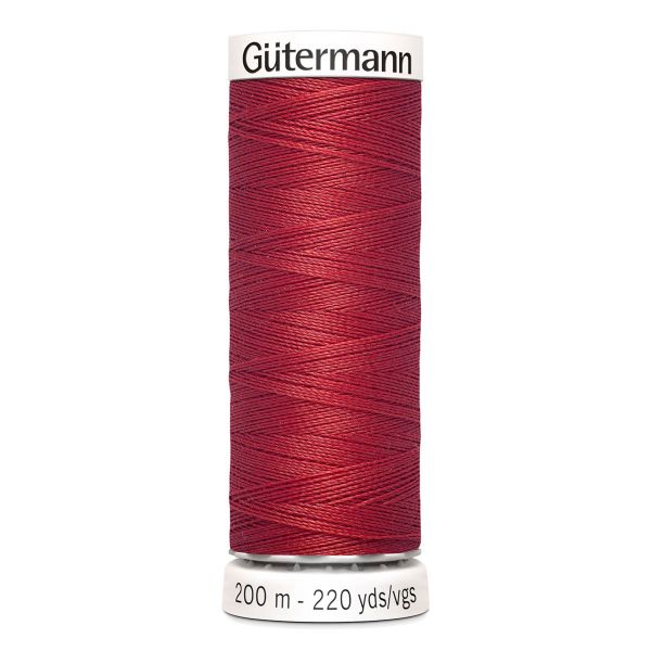 Нитки универсальные Gutermann Sew-all, 200м, 026 огненно-красный, 5 катушек