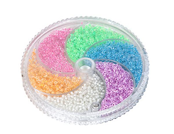 Набор бисера для рукоделия №5 ассорти мат. крашенный, Zlatka SBR