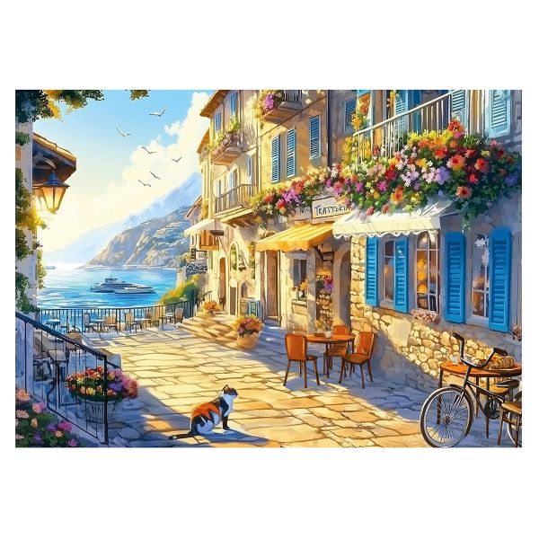 Пазл. Премиальная коллекция 1000 элементов, TOP-PZL-1000/01 Набережная, полдень, Фрея