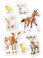 Пазлы для малышей Малыши с фермы 25 элемент, Фрея PZL-BК-009