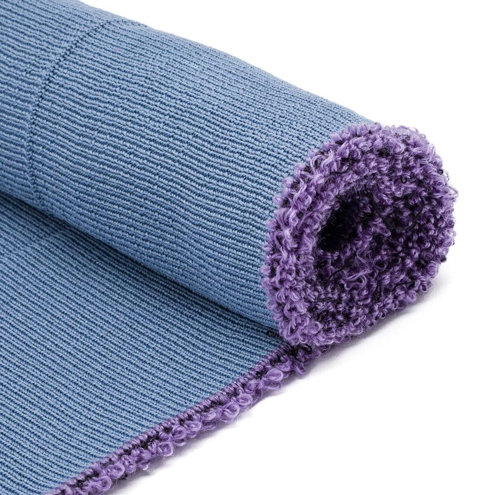 Подвяз средней плотности (100% полиэстер), 1*1, высота 14см (7см*2), длина 70-73см (8189 джинс)