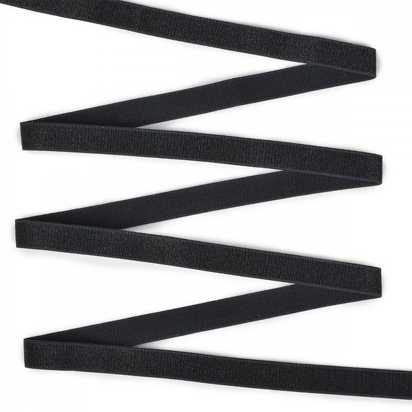 Резинка бельевая (бретелечная) 10.0 мм / 50 метров, RBB05 черный F322