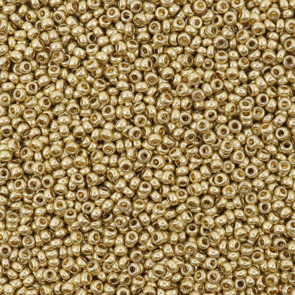 Бисер Preciosa прозрачный solgel 10/0 (18151), круг.отв., 500г