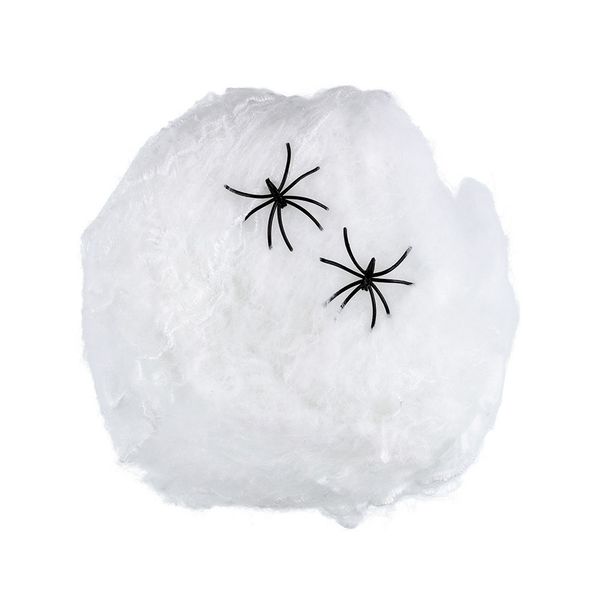 Паутина искусственная 1х1 м, белая, Boomzee PBZ-14