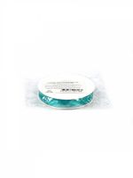 Лента атласная 1-сторонняя 12.0 мм / 22.5±1 метра, 3154 сине-зеленый, Magic4Hobby