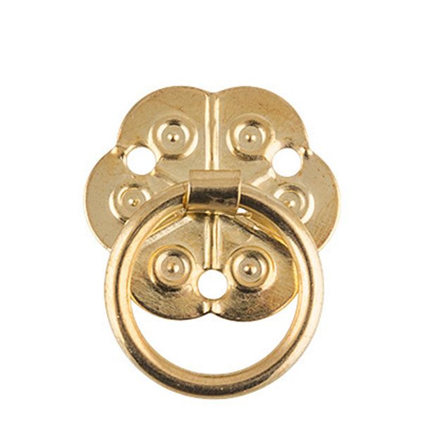 Ручка для шкатулок 2х2 см, 5 шт, 01 золото, Mr.Carving