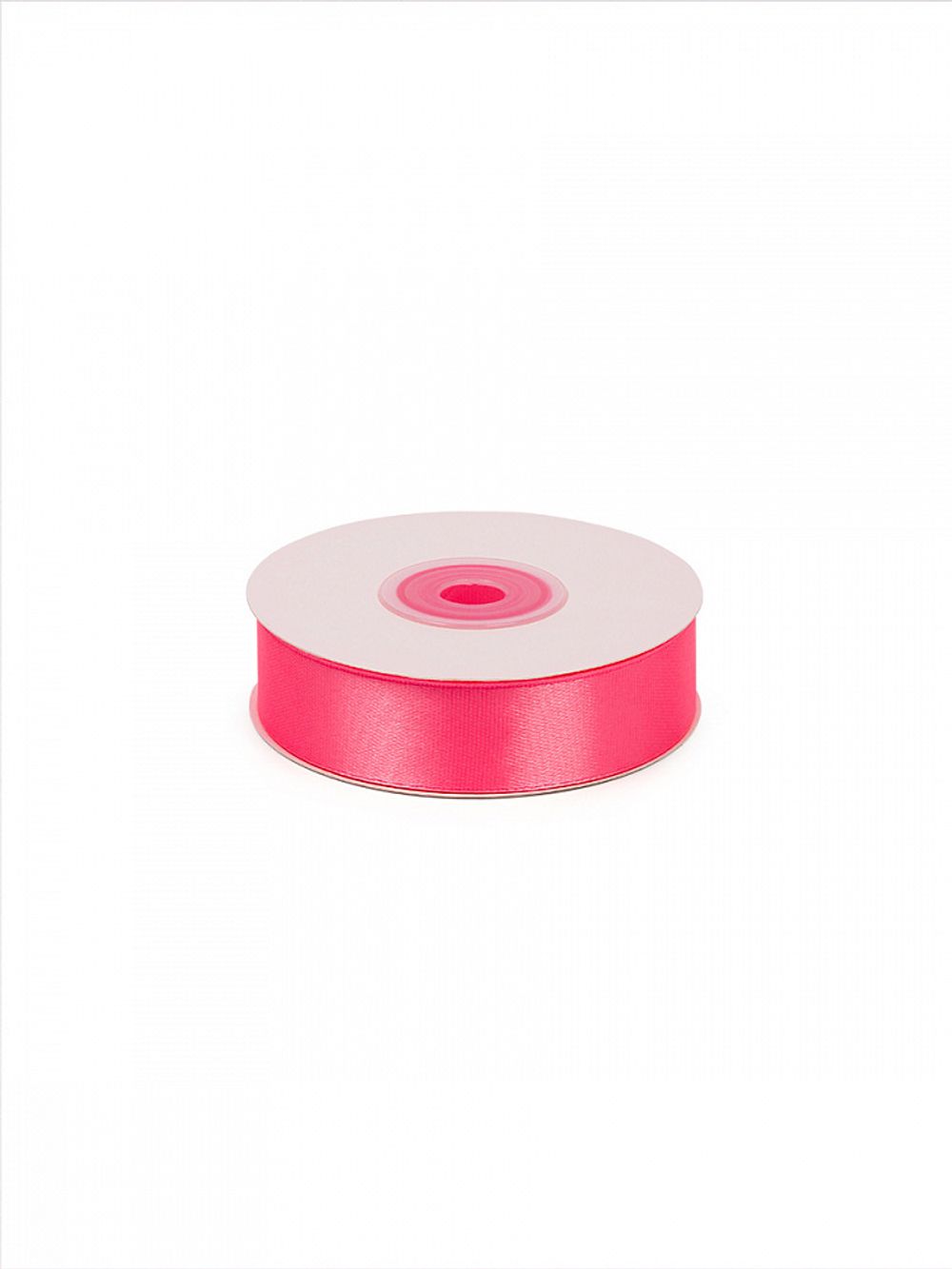Лента атласная 1-сторонняя 20.0 мм / 22.5±1 метра, 3080 ярк.розовый, Magic4Hobby