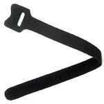 Лента контактная липучка хомут (велкро) 12 мм, 6 шт, ассорти, Gamma LG-6XP, качество "A"