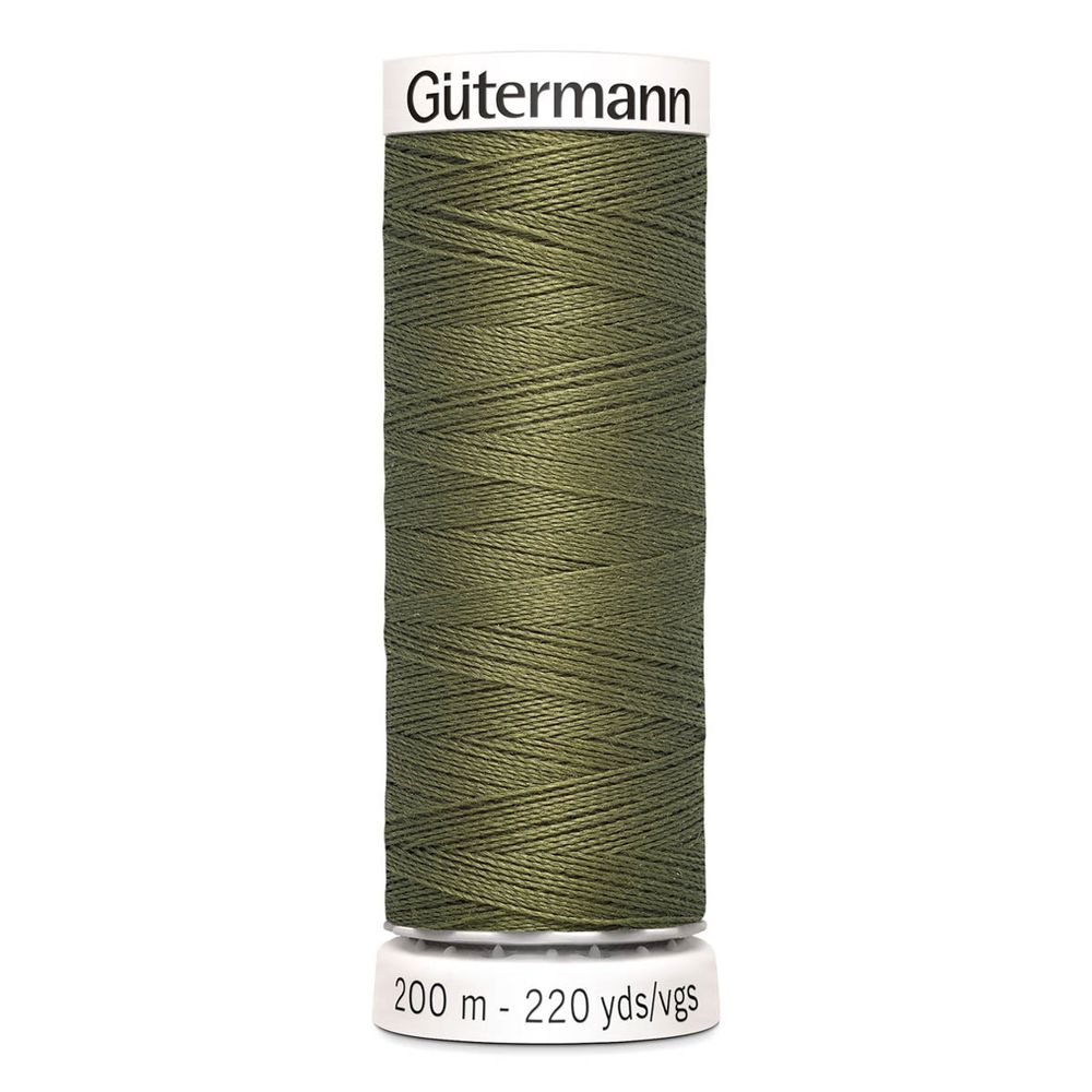 Нитки универсальные Gutermann Sew-all, 200м, 432 оливково-зеленый