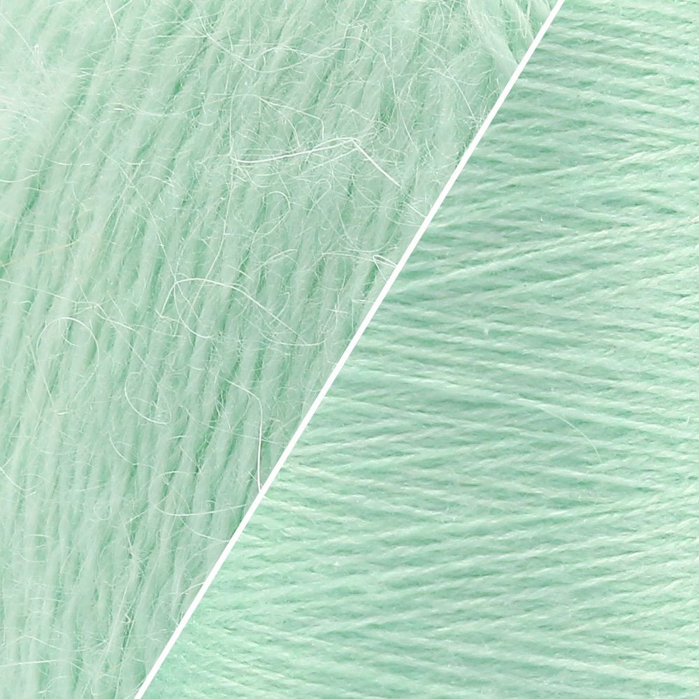 Пряжа Astra Premium (Астра Премиум) Пух норки / уп.1 мот. по 50 г, 290 м, 041 светлая мята