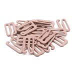 Крючки для бюстгальтера металл 15.0 мм, 20 шт, C344 пудровый, ГВ1009