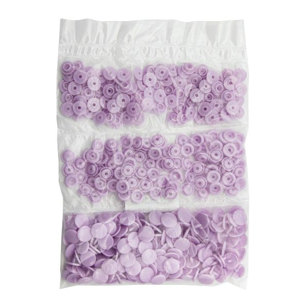 Кнопка рубашечная ⌀12,5/10мм пластик (≈100 шт) New Star (165 лавандовый)