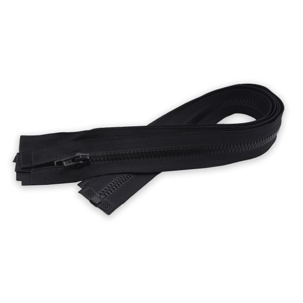 Молния трактор Arta Т6 (6 мм) 1 зам., разъем., 50 см, цв. 077 черный, уп.5 шт