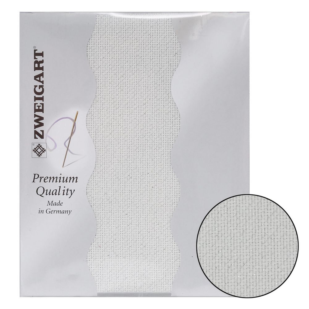 Канва Zweigart Aida Star 14 ct, отрез 50х55 см