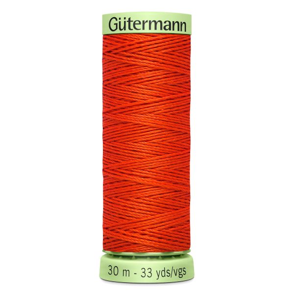 Нитки отделочные Gutermann Top Stitch, 30м, 155 яркий апельсин, 5 катушек