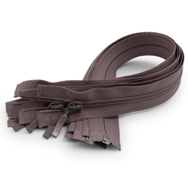 Молния спираль (витая) Arta Т5 (5 мм) 1 зам., разъем., 40 см, цв. 327 серый, уп.5 шт