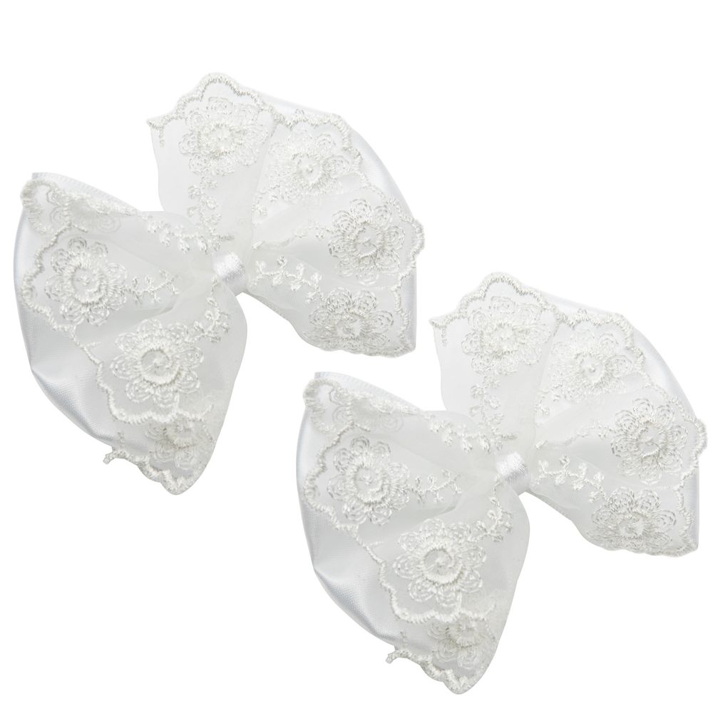 Набор резинок для волос 10 шт (5х2 шт), №01 белый, Cherry Mary DR07082