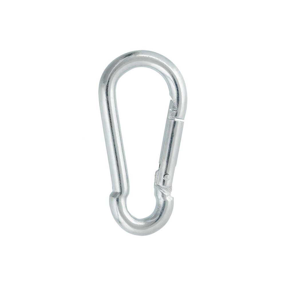 Карабин металл 15.0 мм (49х22 мм), 10 шт, 04 никель, Gamma GH 119/20/10