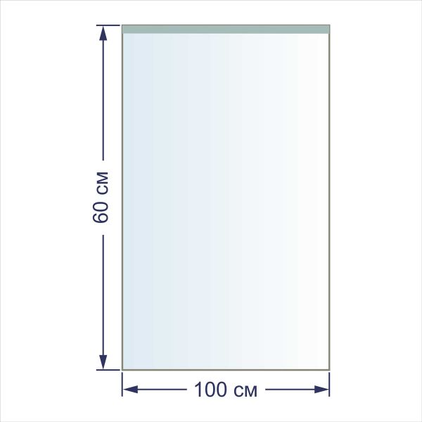 Пакет упаковочный 30 мкр. 60х100 см, 100 шт, п/эт, Gamma
