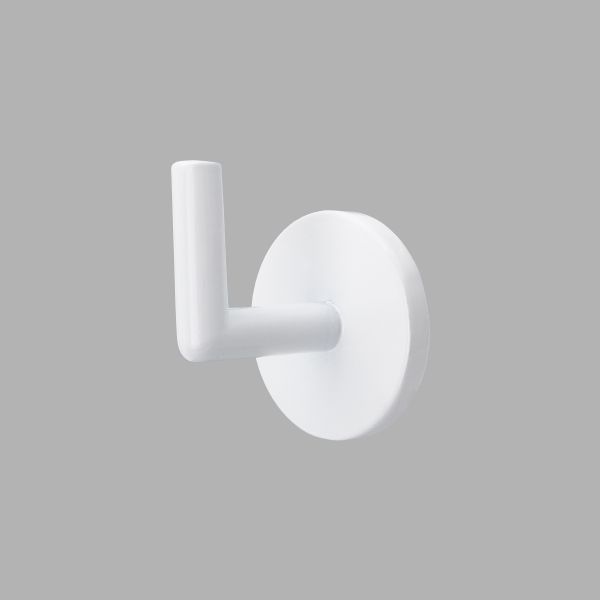 Крючок-держатель для подхватов для штор 30 мм, 2 шт, 7 белый, K-21