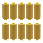 Нитка особо тонкая Gutermann Mara №150 (150/2), 1000 м, 713953, цв. 886 золотисто-оливковый, 1 катушка