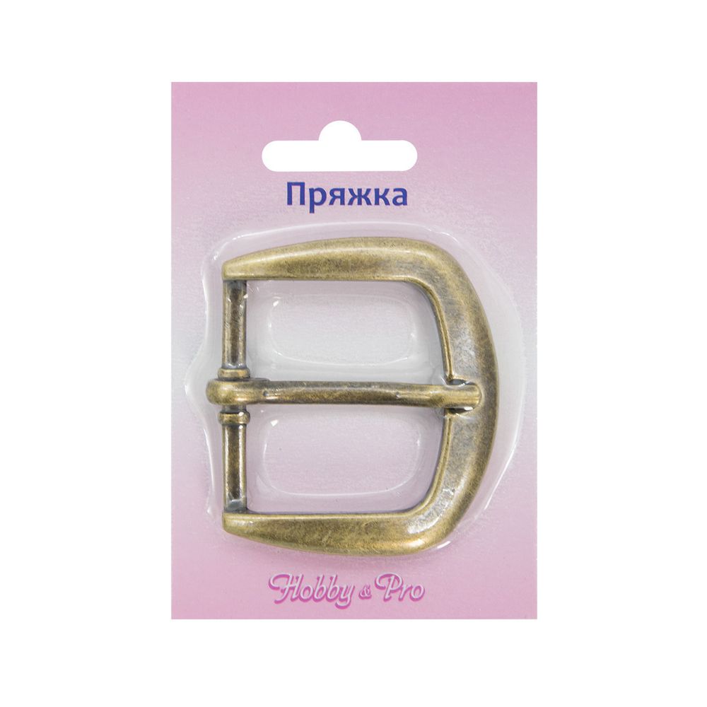 Пряжка 40мм. латунь, упак. 1шт, Hobby&Pro /TOS/