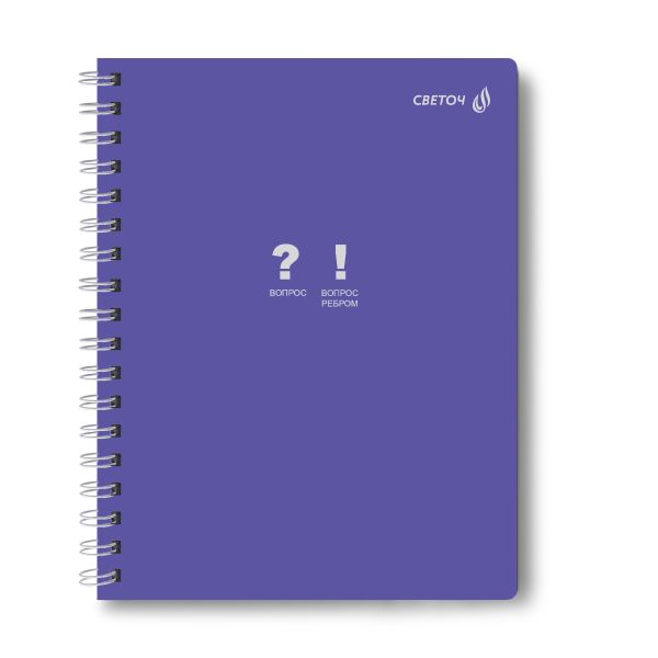 Тетрадь ученическая общая, A5 48 л. на гребне 60 г/м², белизна 90 %, 8 шт, клетка, 01174 Шутки без границ, Светоч Т104