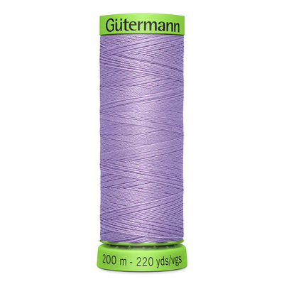 Нитки для тонких тканей Gutermann Extra Fine 150, 200м, 158 св.сиреневый, 5 катушек