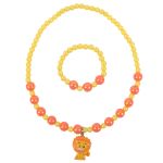 Набор детской бижутерии, 10 шт, №08 львёнок, Cherry Mary J3004