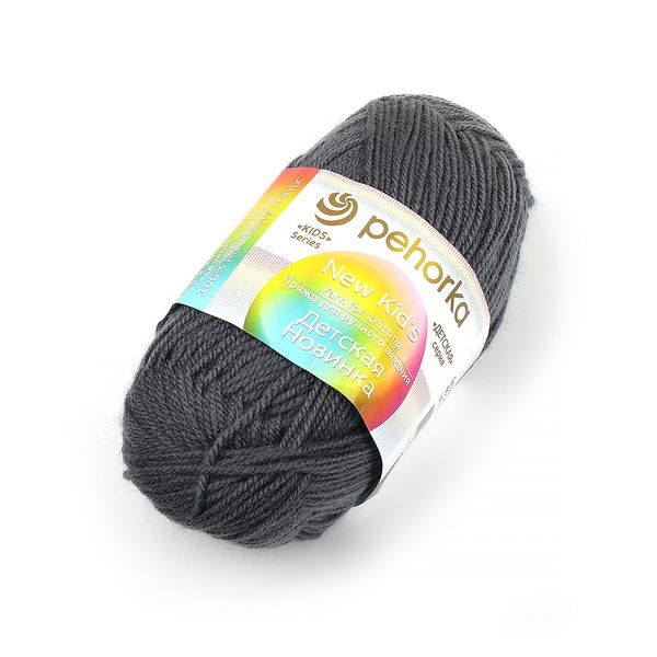 Пряжа Пехорка Детская новинка / уп.10 мот. по 50 г, 200 м, цв.490 самшит