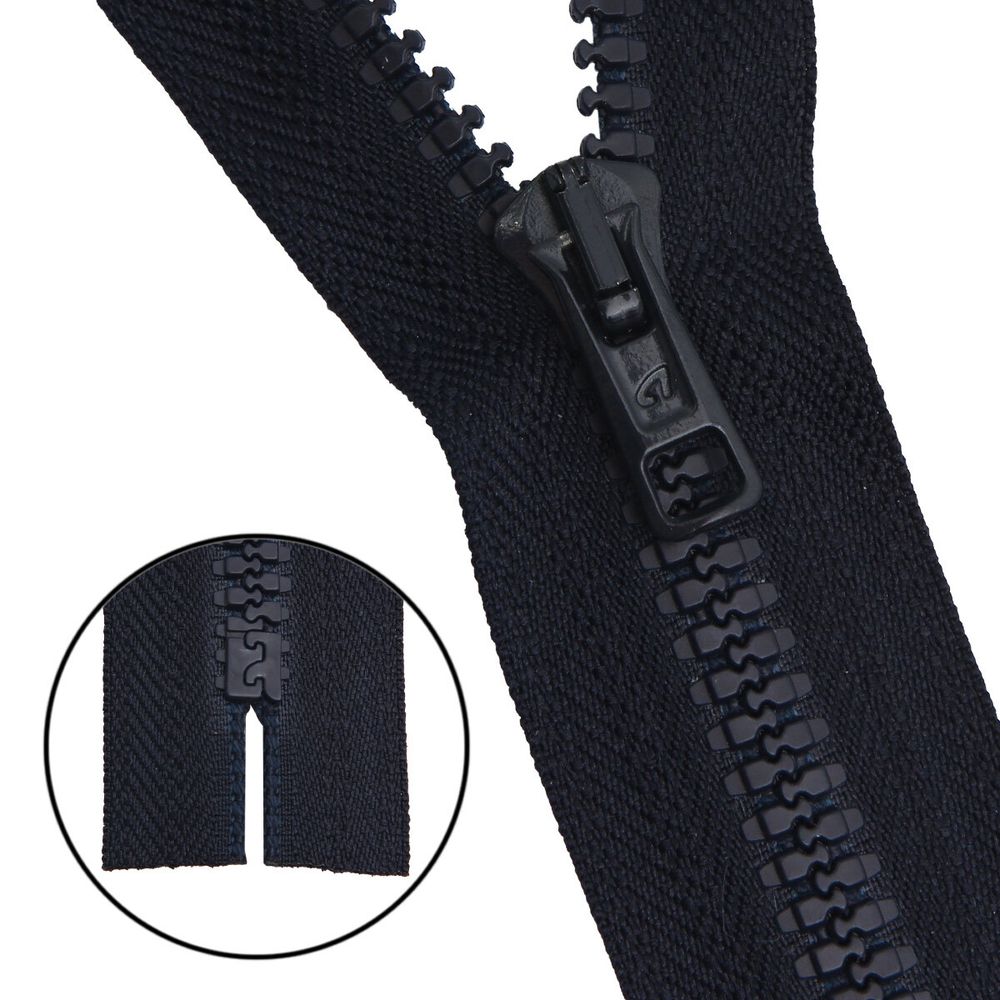 Молния трактор Arta Т6 (6 мм) 1 зам., н/раз., 18 см, цв. 118 индиго, 10 шт