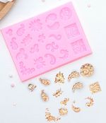 Молд 13х9,5 см, Микс узоров