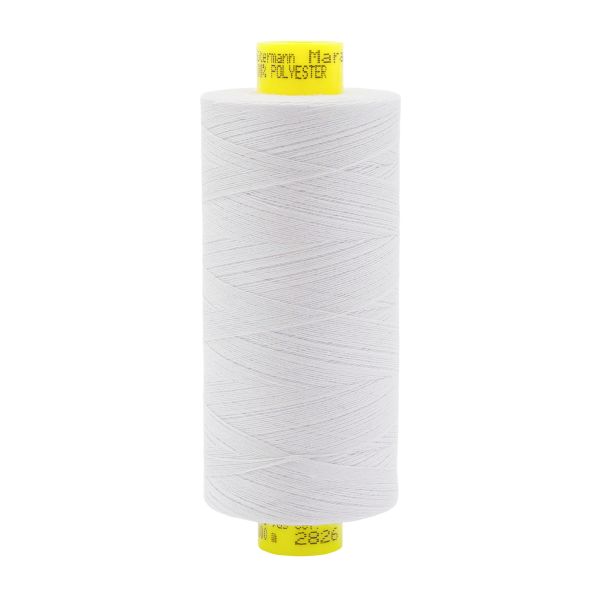Нитка особо тонкая Gutermann Mara №150 (150/2), 1000 м, 713953, цв. 2826 платиновый, 1 катушка