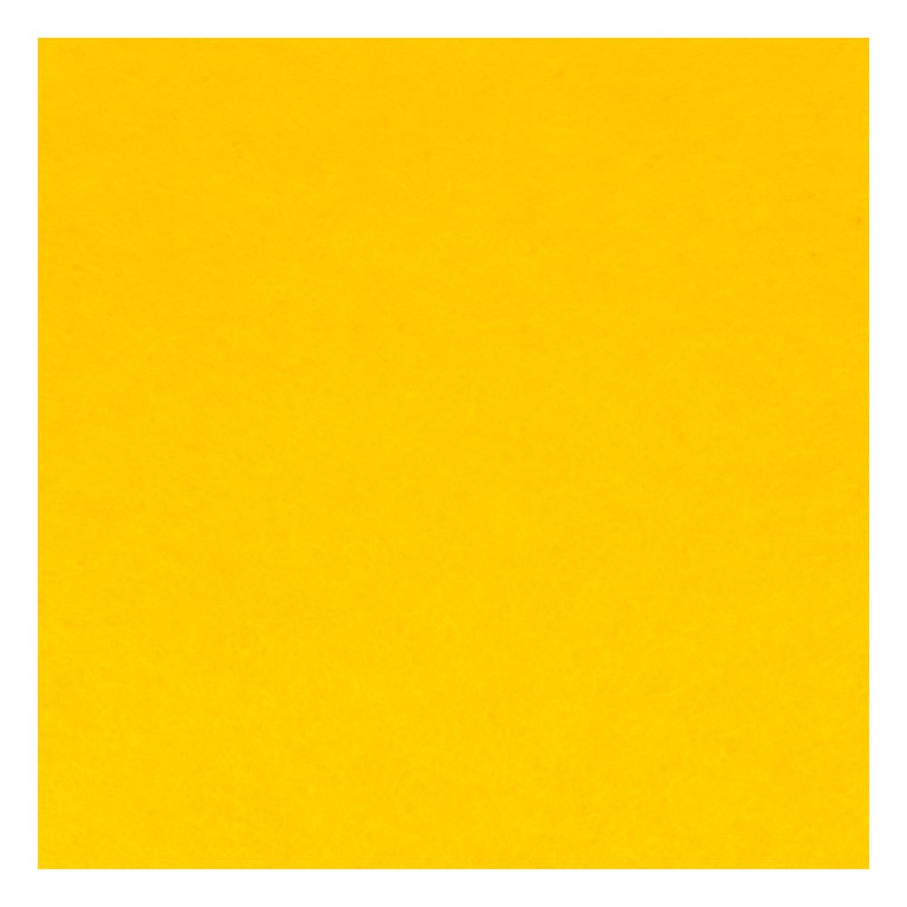 Фетр листовой 1 мм, 30х45 см, 60% вискоза, 40% шерсть, 206/6 желтый, Gamma А-270/250