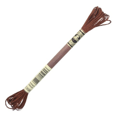 Мулине DMC 317, 8 м, мет. (E898), 6 мотков по 8 метров