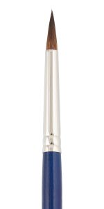 Кисть колонок укороченная выставка круглая №07, 5 шт, короткая ручка, Vista-Artista 20218-07