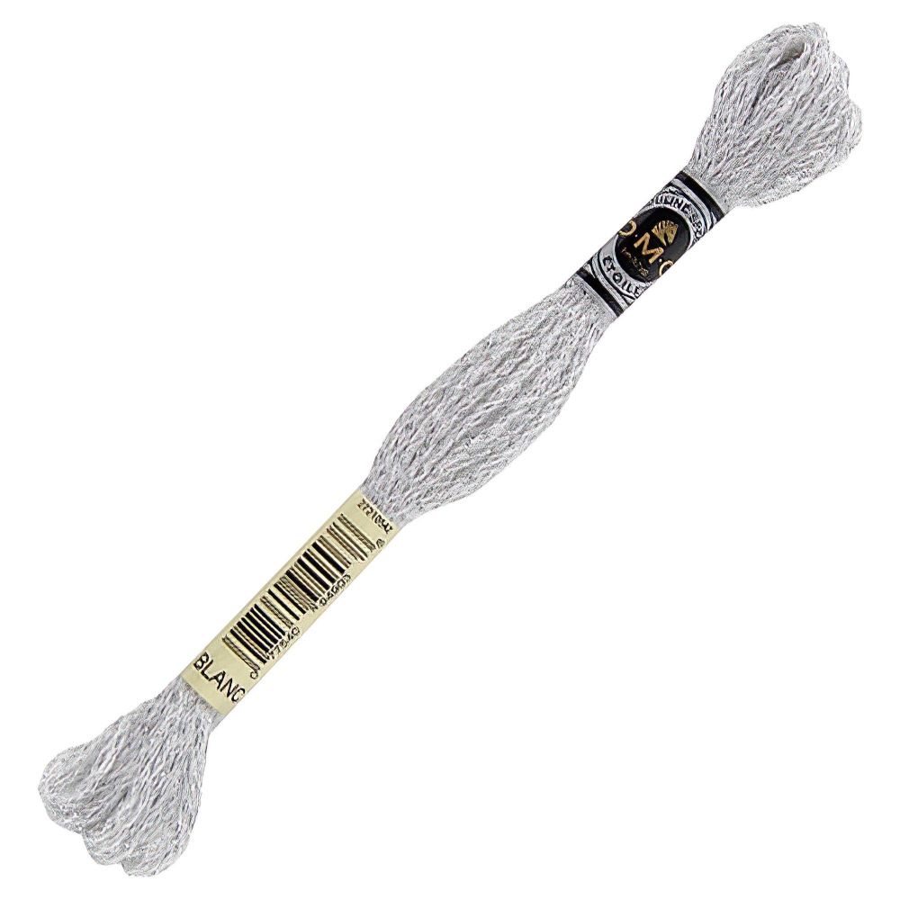 Мулине DMC Etoile 8м, люрекс (Blanc), 6 мотков по 8 метров