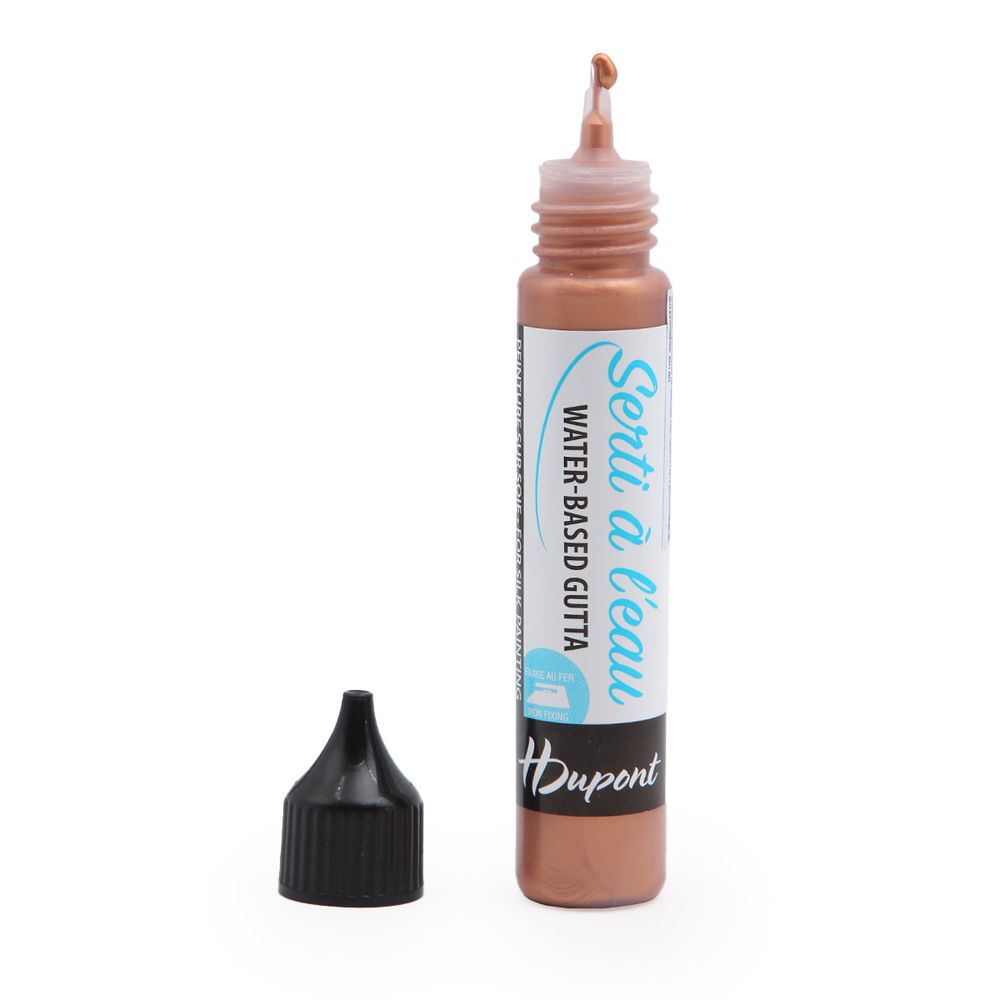 Резерв (контур) на водной основе, металлик, H Dupont SERTI METAL, 25мл (053 золотой), DU0640025