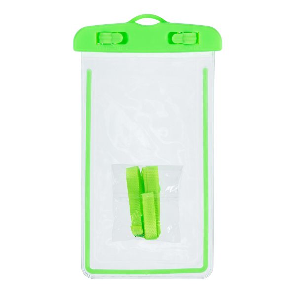 Чехол для телефона водонепроницаемый 21х10х2 см, №04 зеленый, Lol&Pop LLP-304